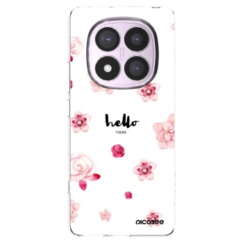 Picasee husă transparentă din silicon pentru Xiaomi Redmi Note 14 Pro 4G - Hello there