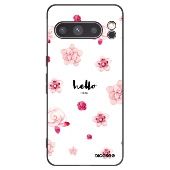 Picasee husă neagră din silicon pentru Google Pixel 8 Pro - Hello there