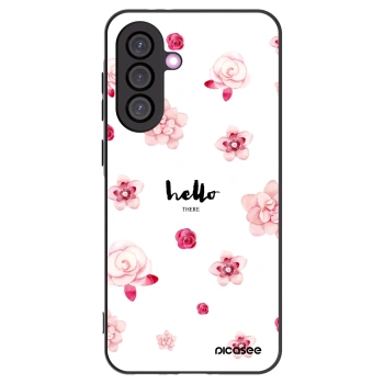 Picasee husă neagră din silicon pentru Samsung Galaxy A56 5G A566B - Hello there