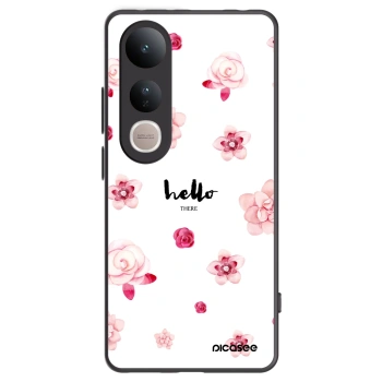 Picasee husă neagră din silicon pentru Vivo V50 Lite 5G - Hello there