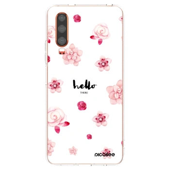 Picasee husă transparentă din silicon pentru Huawei P30 - Hello there