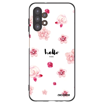 Picasee husă neagră din silicon pentru Samsung Galaxy A13 5G - Hello there