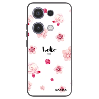 Picasee husă neagră din silicon pentru Xiaomi Redmi Note 14S - Hello there