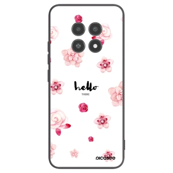 Picasee husă neagră din silicon pentru Realme 12X - Hello there
