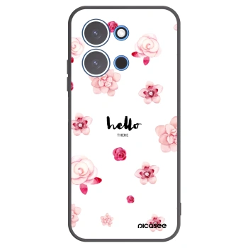 Picasee husă neagră din silicon pentru Xiaomi Redmi 15C 4G - Hello there