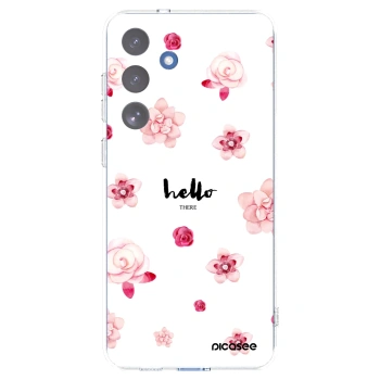 Picasee husă transparentă din silicon pentru Samsung Galaxy S25 FE 5G - Hello there