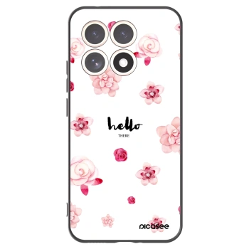 Picasee husă neagră din silicon pentru Xiaomi 15T - Hello there