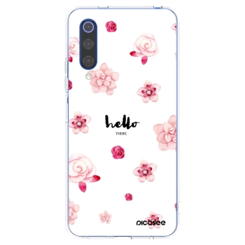 Picasee husă transparentă din silicon pentru Xiaomi Mi 9 SE - Hello there