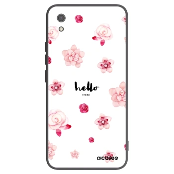 Picasee husă neagră din silicon pentru Xiaomi Redmi 7A - Hello there