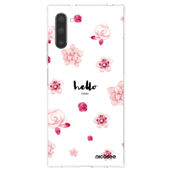 Picasee husă transparentă din silicon pentru Samsung Galaxy Note 10 N970F - Hello there