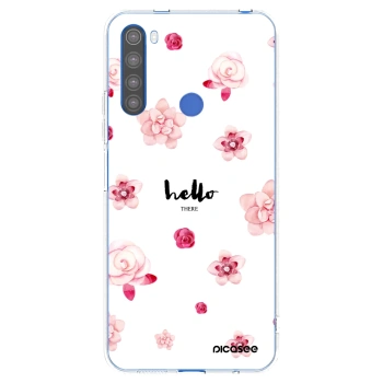 Picasee husă transparentă din silicon pentru Xiaomi Redmi Note 8T - Hello there