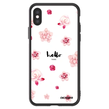 Picasee ULTIMATE CASE pentru Apple iPhone X/XS - Hello there