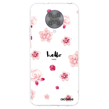 Picasee husă transparentă din silicon pentru Xiaomi Poco F2 Pro - Hello there