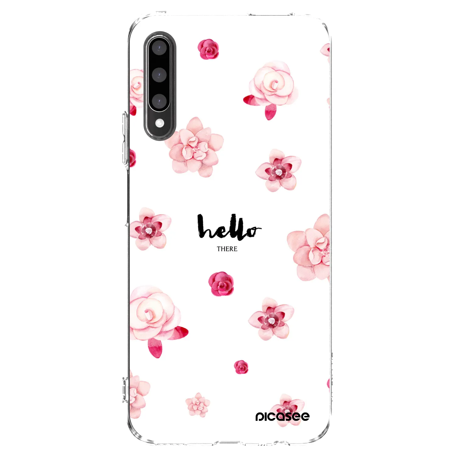 Picasee husă transparentă din silicon pentru Honor 9X Pro - Hello there