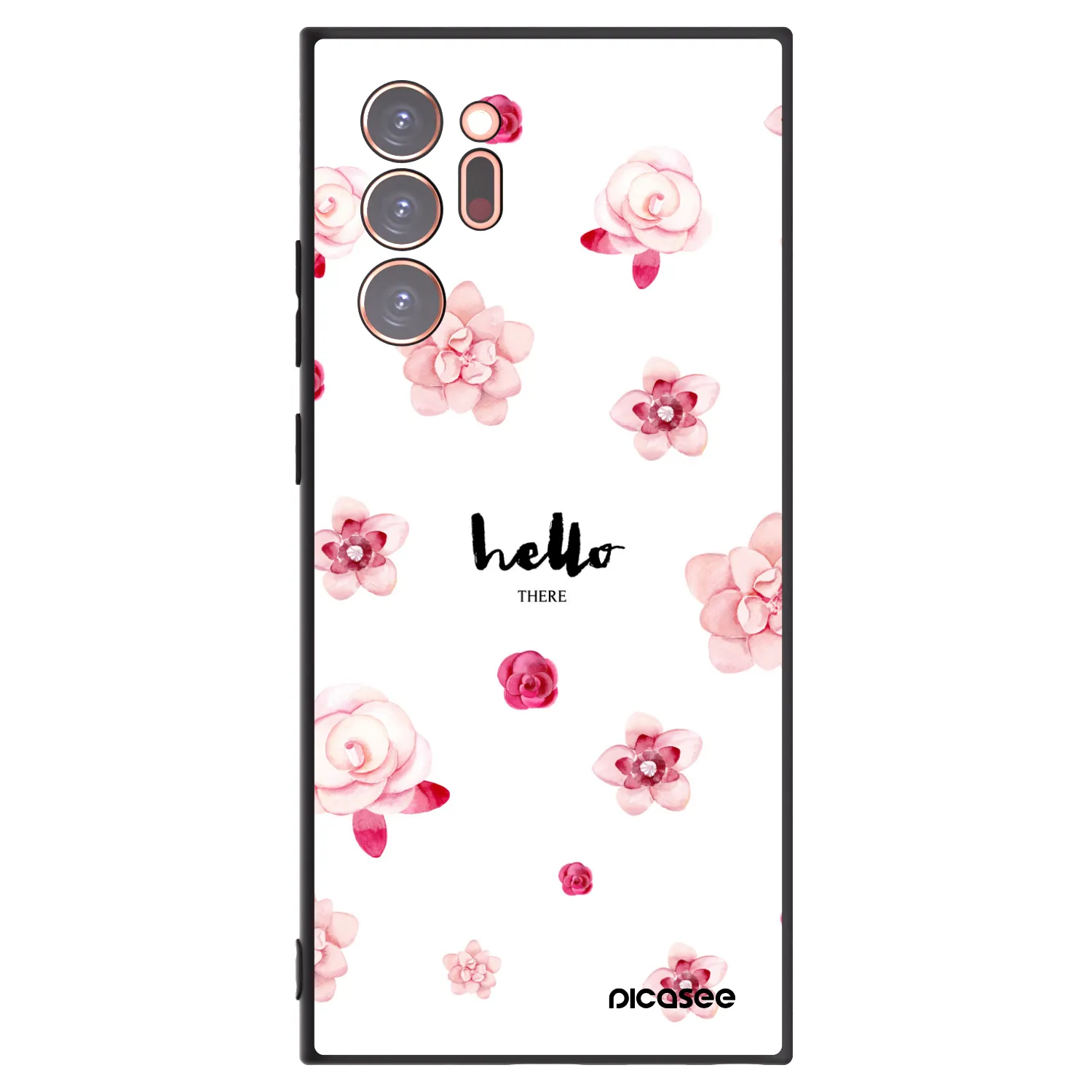 Picasee husă neagră din silicon pentru Samsung Galaxy Note 20 Ultra - Hello there