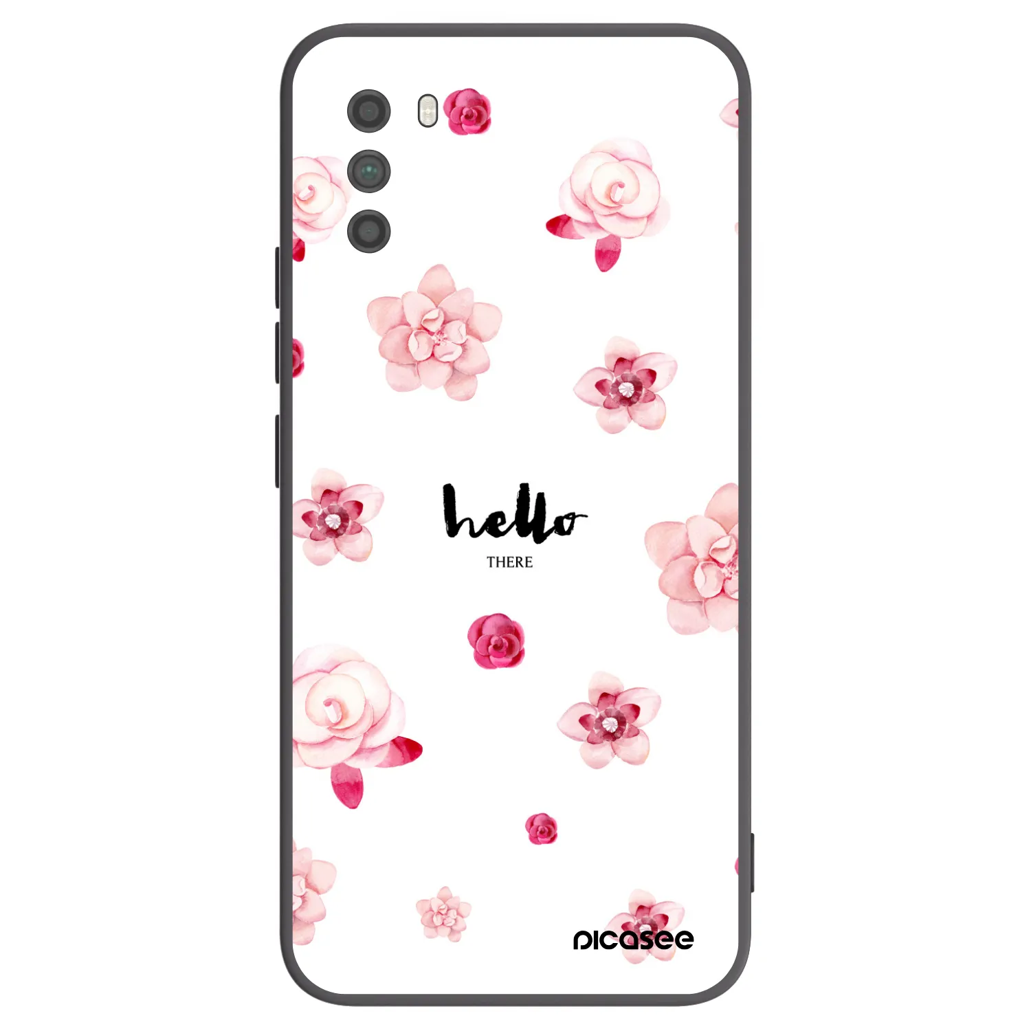 Picasee husă neagră din silicon pentru Xiaomi Poco M3 - Hello there