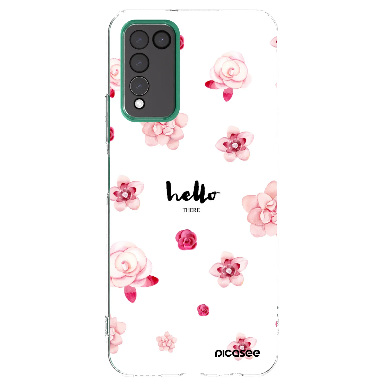 Picasee husă transparentă din silicon pentru Honor 10X Lite - Hello there