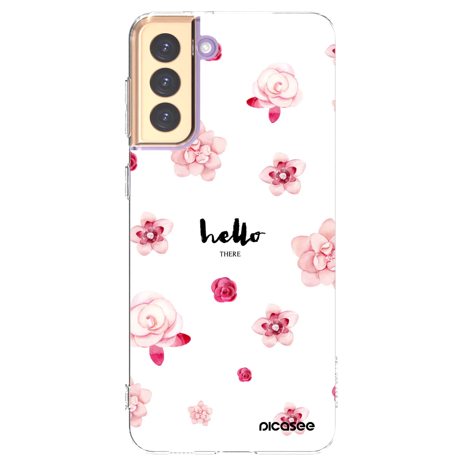 Picasee husă transparentă din silicon pentru Samsung Galaxy S21+ 5G G996F - Hello there