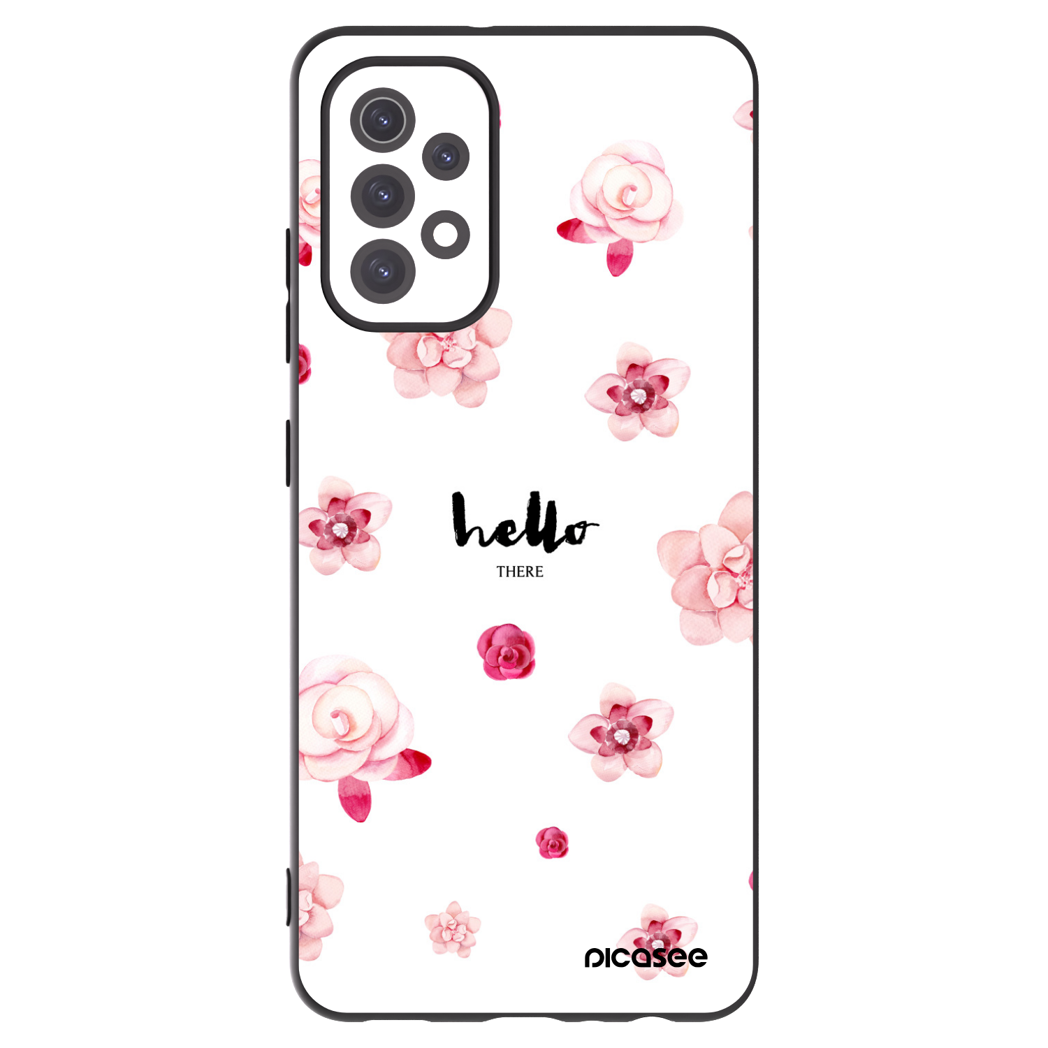 Picasee husă neagră din silicon pentru Samsung Galaxy A32 5G A326B - Hello there