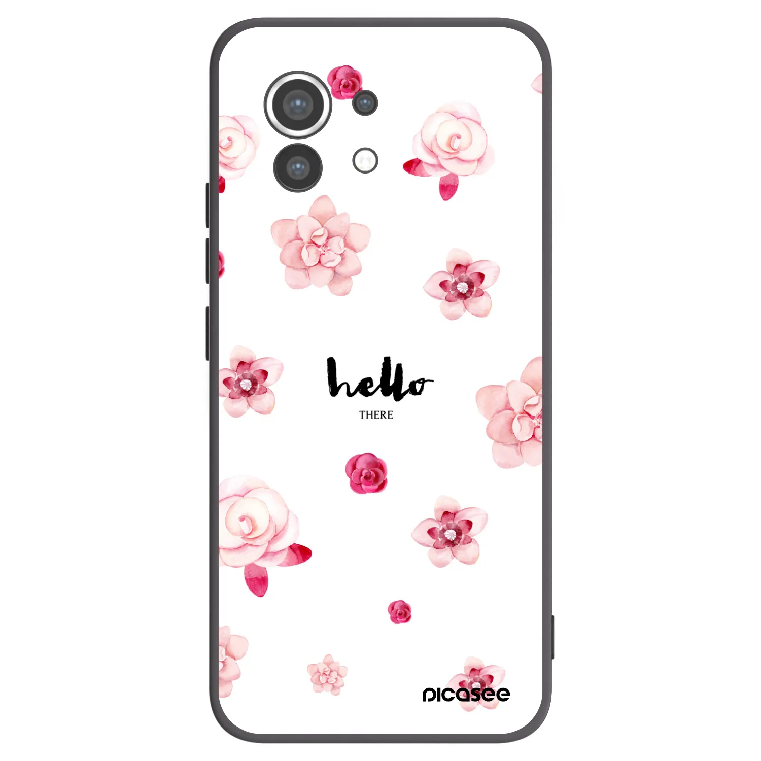 Picasee husă neagră din silicon pentru Xiaomi Mi 11 - Hello there