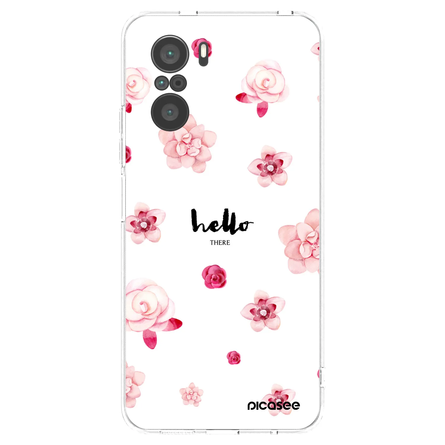 Picasee husă transparentă din silicon pentru Xiaomi Poco F3 - Hello there