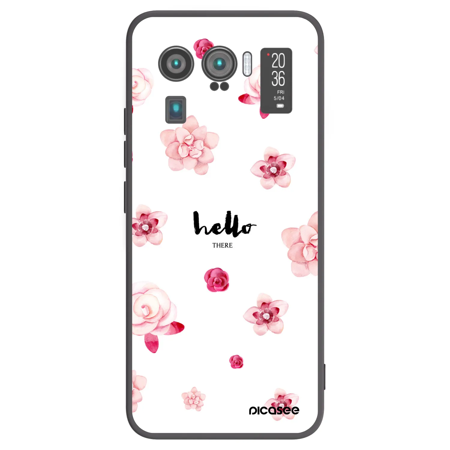 Picasee husă neagră din silicon pentru Xiaomi Mi 11 Ultra - Hello there