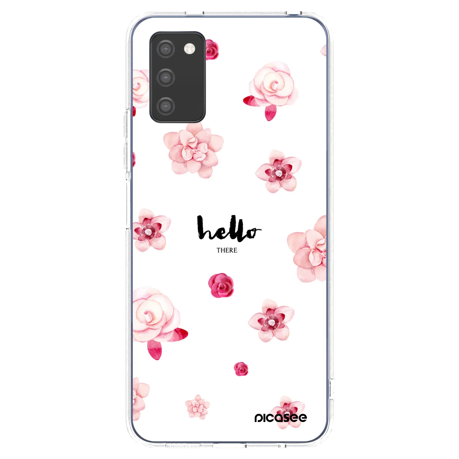 Picasee husă transparentă din silicon pentru Samsung Galaxy A02s A025G - Hello there