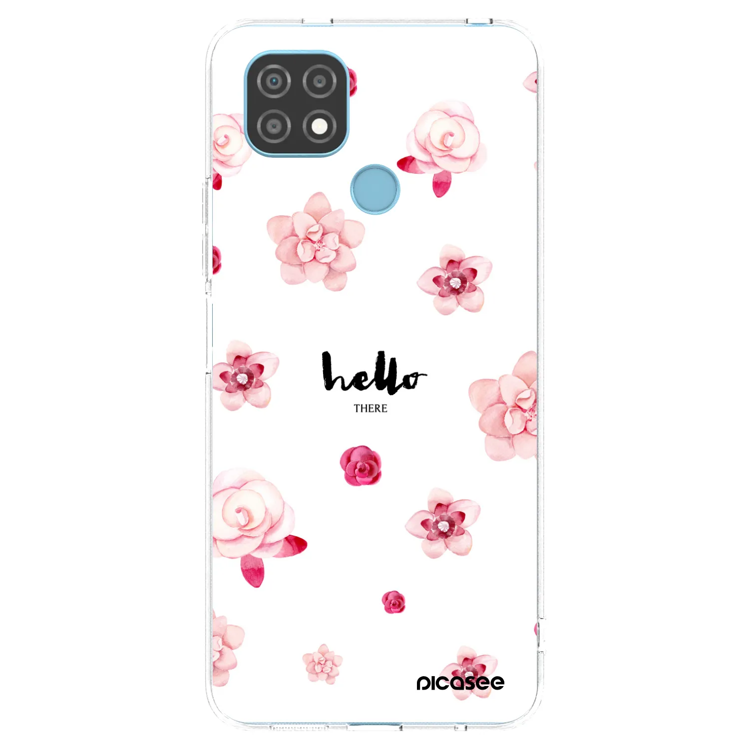 Picasee husă transparentă din silicon pentru Realme C21 - Hello there