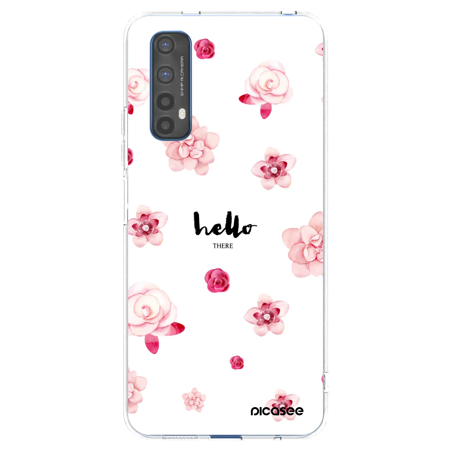 Picasee husă transparentă din silicon pentru Realme 7 - Hello there