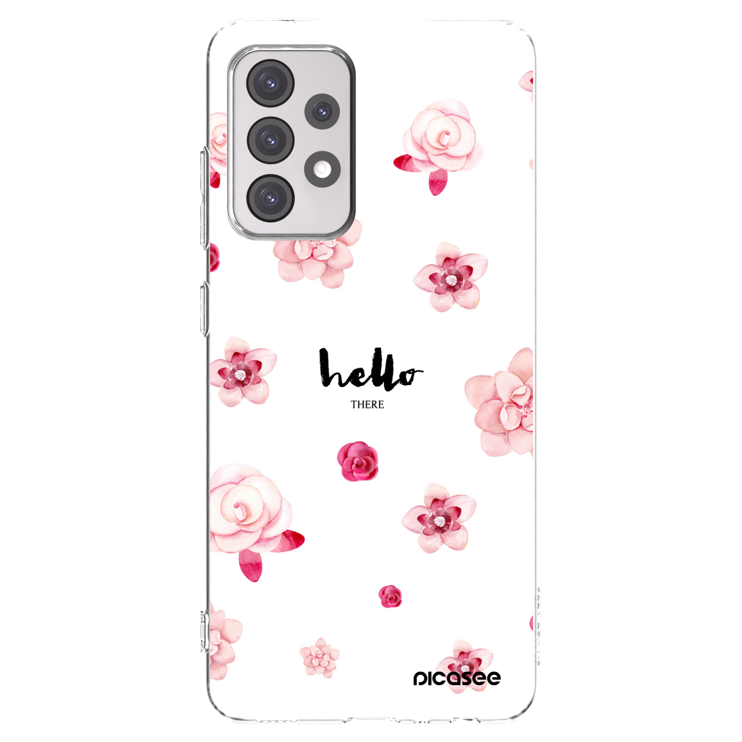 Picasee husă transparentă din silicon pentru Samsung Galaxy A52s 5G A528B - Hello there