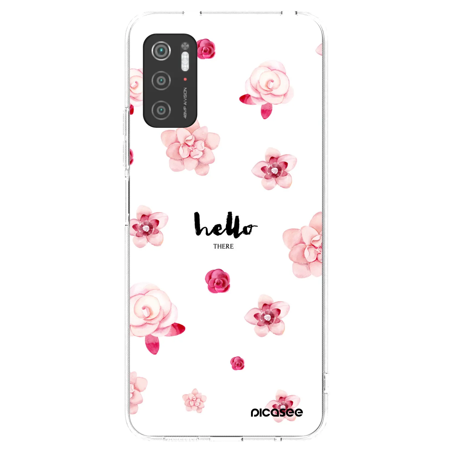 Picasee husă transparentă din silicon pentru Xiaomi Poco M3 Pro 5G - Hello there