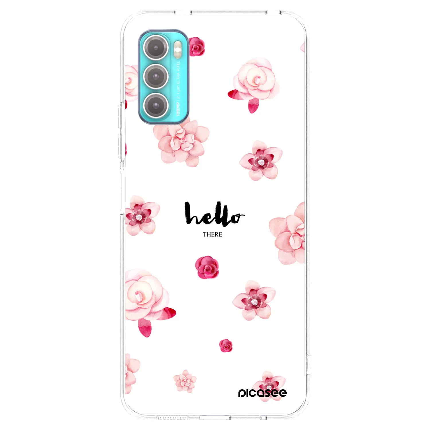 Picasee husă transparentă din silicon pentru Motorola Moto G60 - Hello there