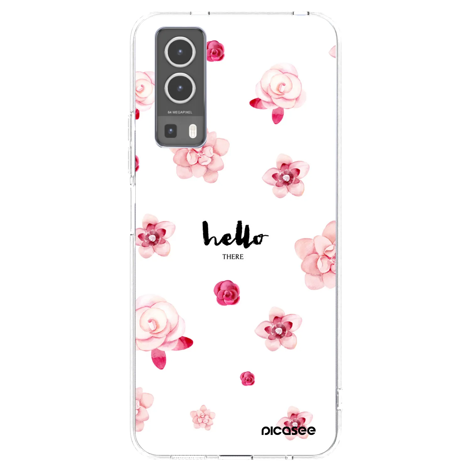 Picasee husă transparentă din silicon pentru Vivo Y72 5G - Hello there