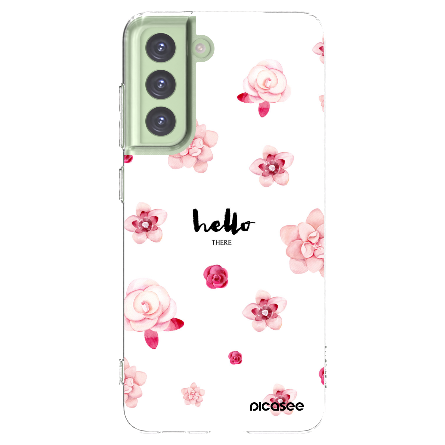 Picasee husă transparentă din silicon pentru Samsung Galaxy S21 FE 5G - Hello there