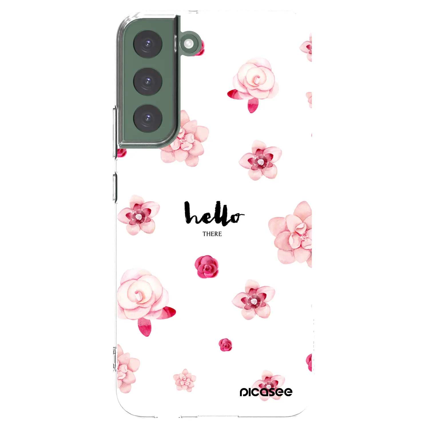 Picasee husă transparentă din silicon pentru Samsung Galaxy S22+ 5G - Hello there