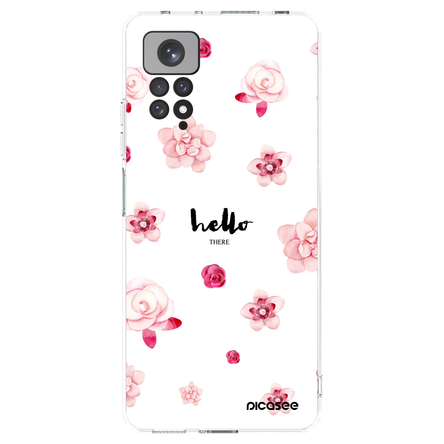 Picasee husă transparentă din silicon pentru Xiaomi Redmi Note 11S 4G - Hello there