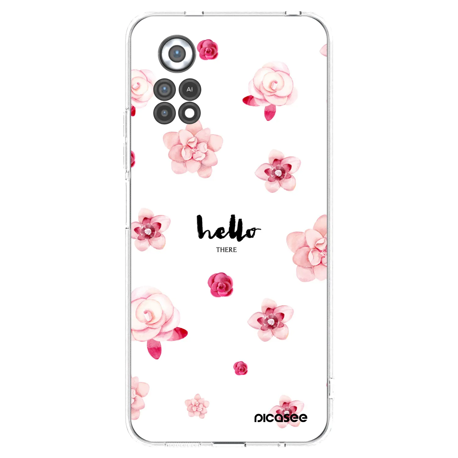 Picasee husă transparentă din silicon pentru Xiaomi Poco X4 Pro 5G - Hello there