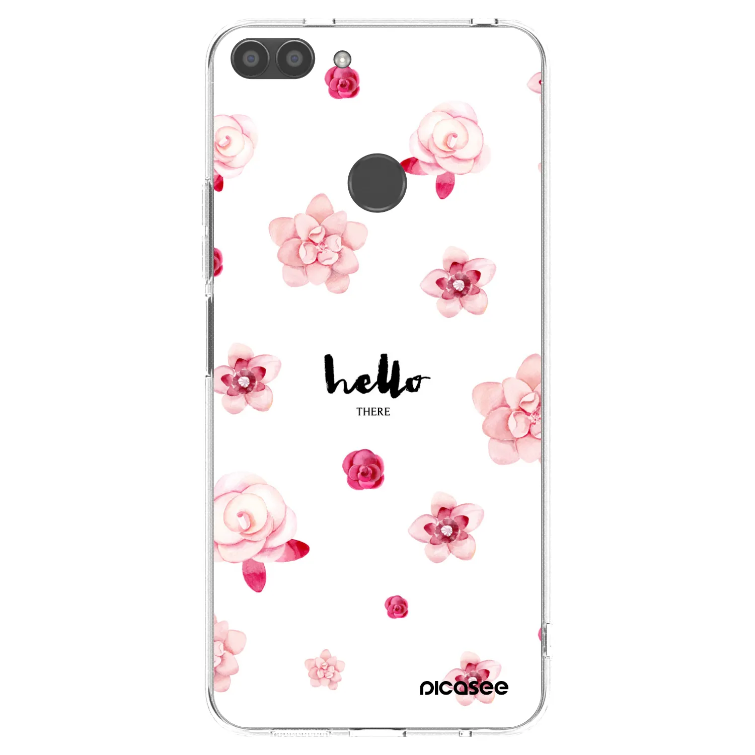 Picasee husă transparentă din silicon pentru Huawei P Smart - Hello there