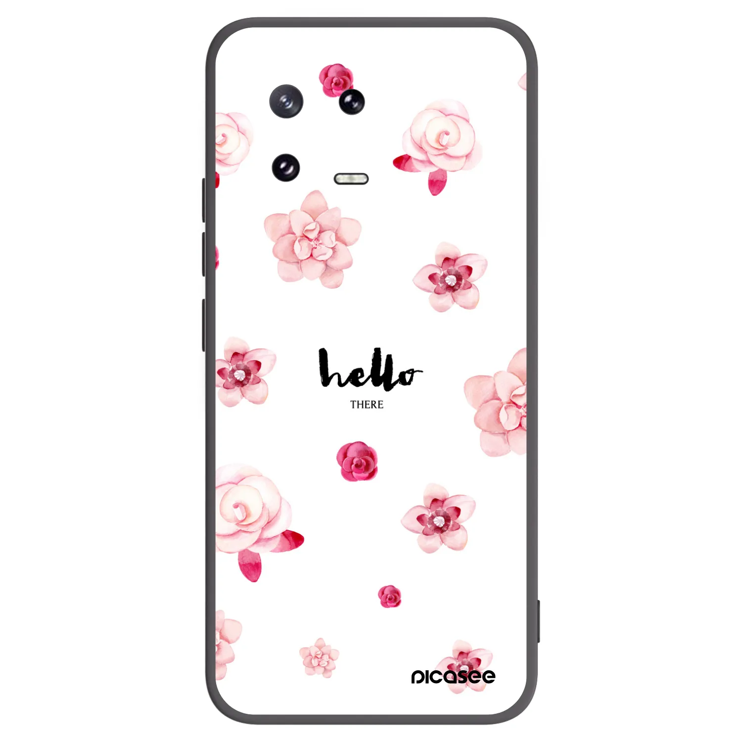 Picasee husă neagră din silicon pentru Xiaomi 13 Pro - Hello there