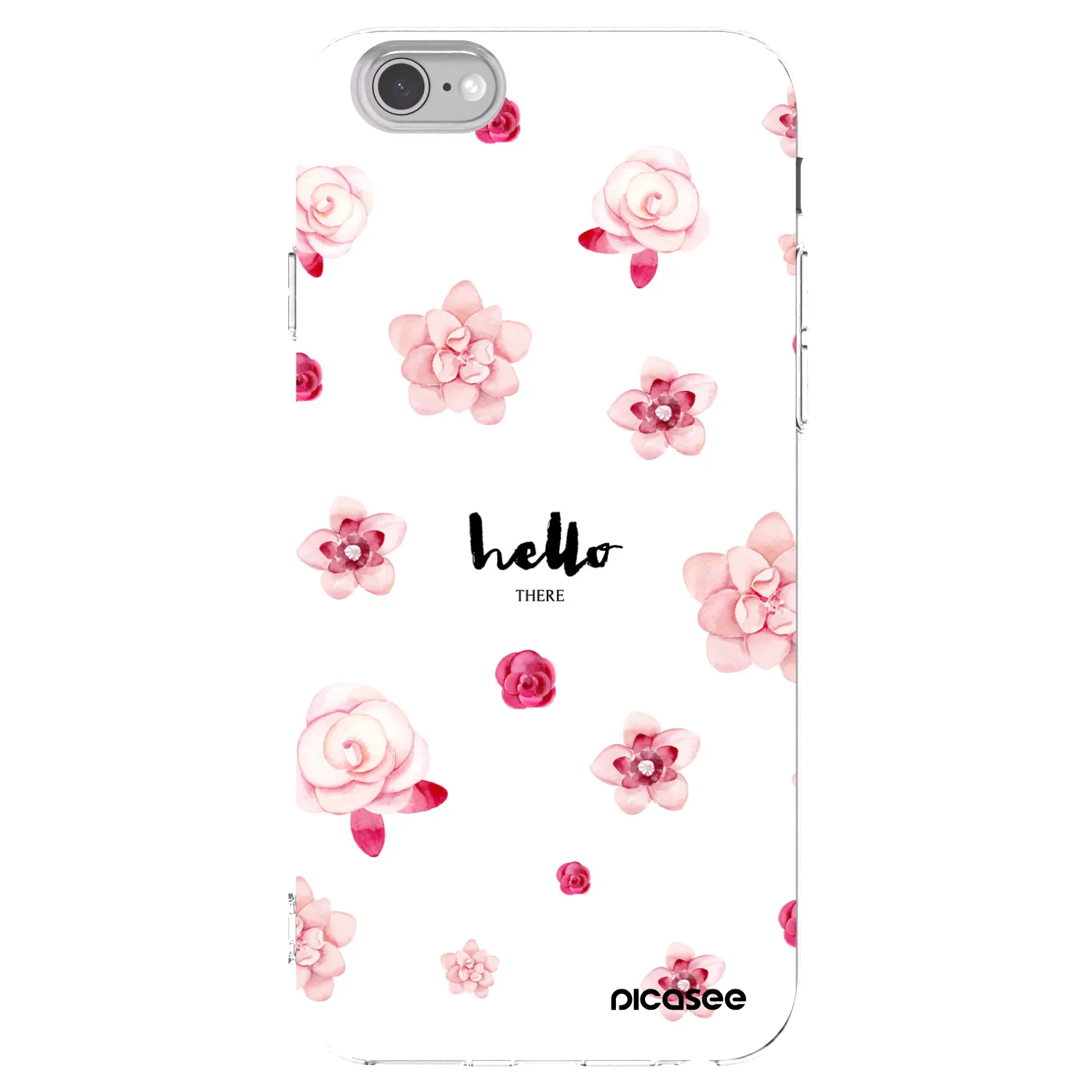 Picasee husă transparentă din silicon pentru Apple iPhone 6/6S - Hello there