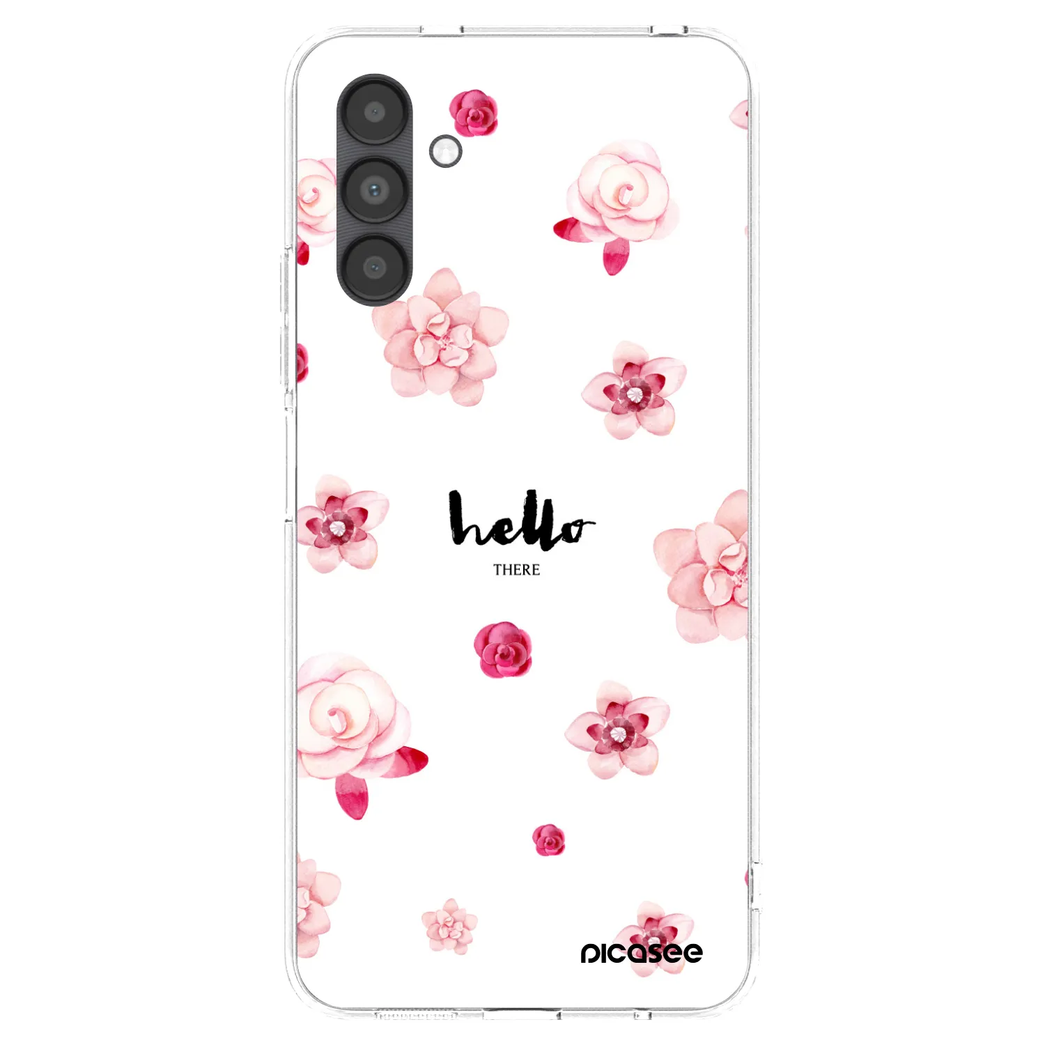 Picasee husă transparentă din silicon pentru Samsung Galaxy A04s A047F - Hello there