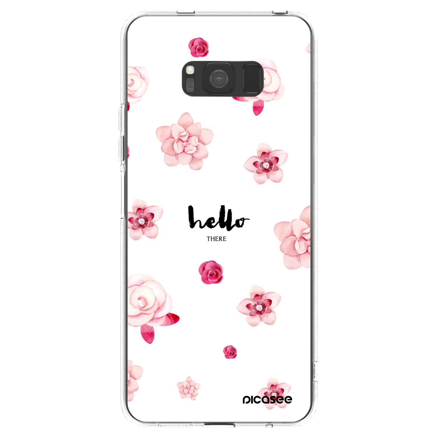 Picasee husă transparentă din silicon pentru Samsung Galaxy S8 G950F - Hello there