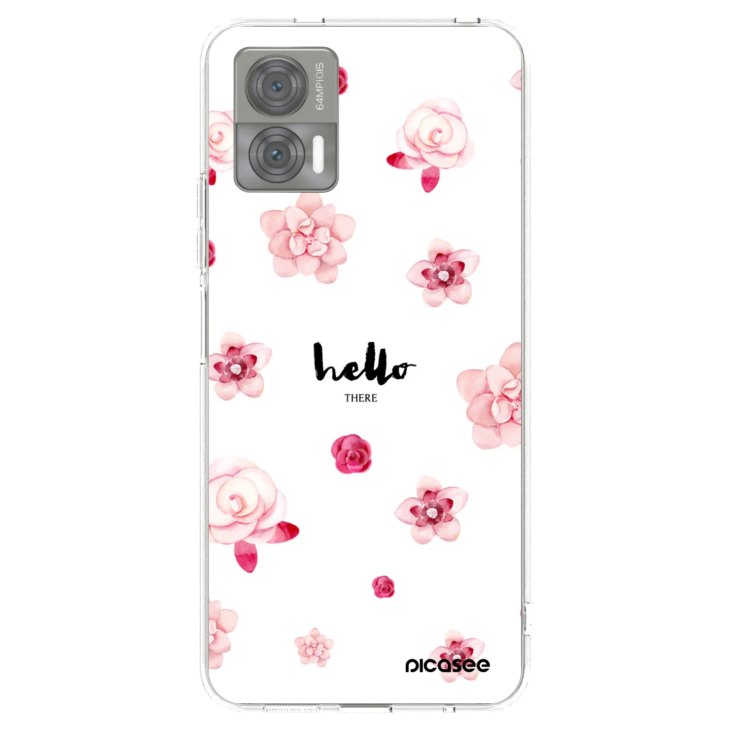 Picasee husă transparentă din silicon pentru Motorola Edge 30 Neo - Hello there