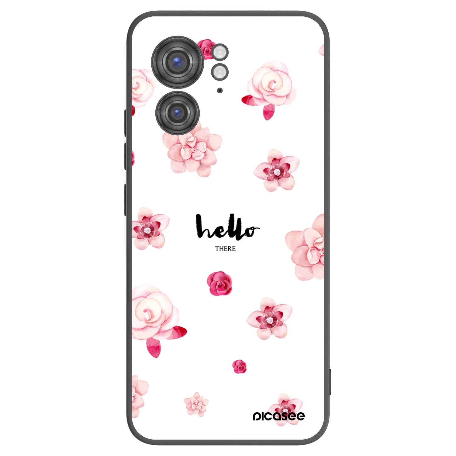 Picasee husă neagră din silicon pentru Motorola Edge 40 - Hello there