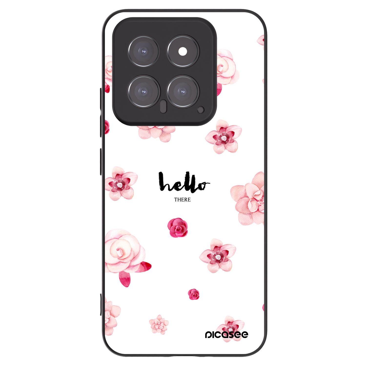 Picasee husă neagră din silicon pentru Xiaomi 14 - Hello there