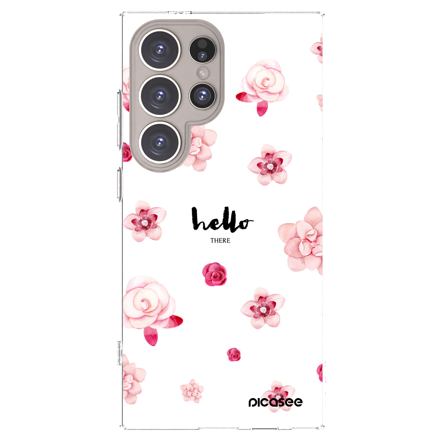 Picasee husă transparentă din silicon pentru Samsung Galaxy S24 Ultra S928B 5G - Hello there
