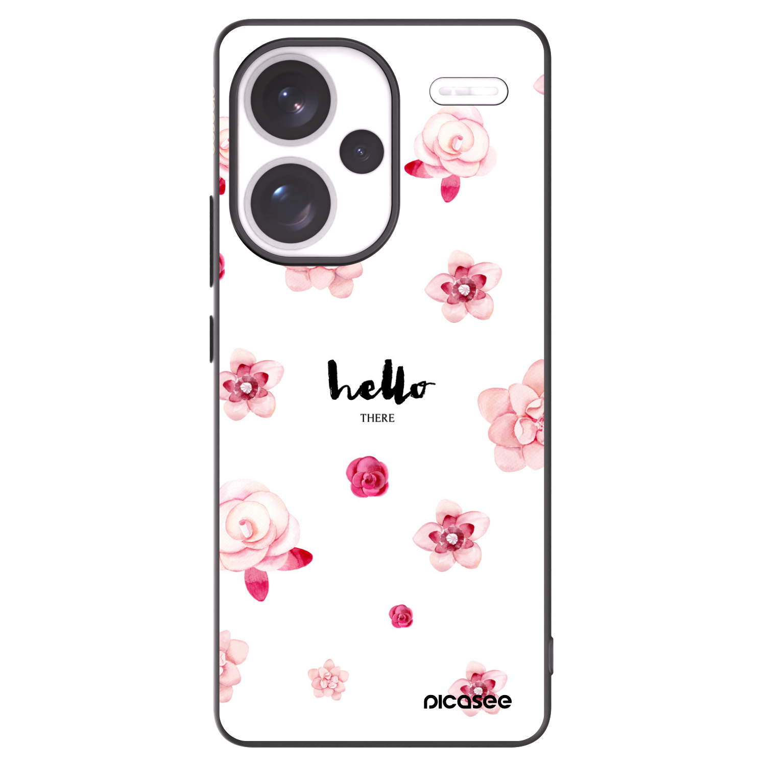 Picasee husă neagră din silicon pentru Xiaomi Redmi Note 13 Pro+ 5G - Hello there