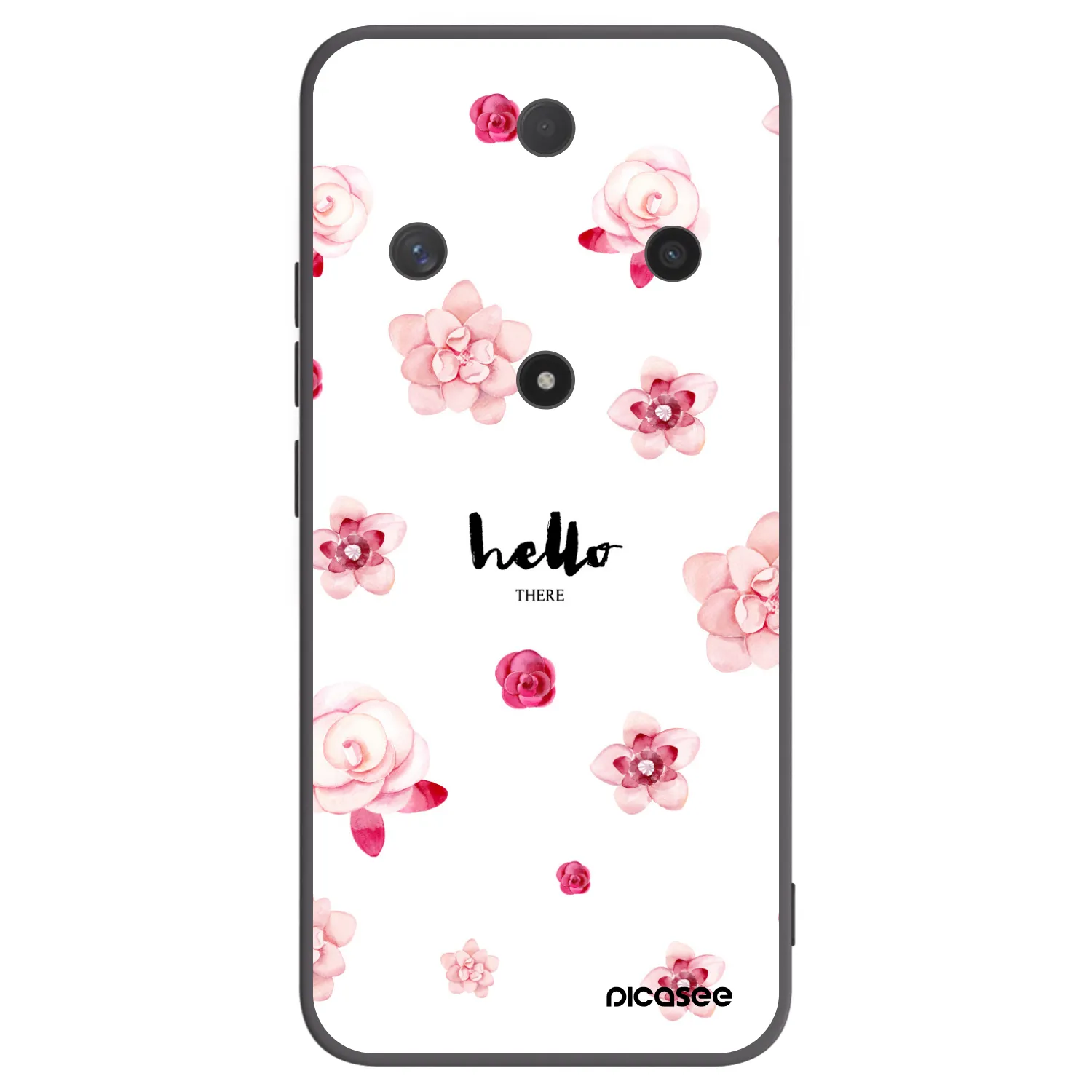Picasee husă neagră din silicon pentru Honor Magic6 Lite 5G - Hello there