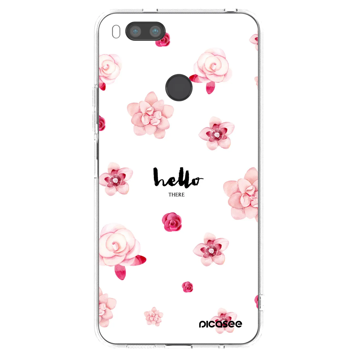 Picasee husă transparentă din silicon pentru Xiaomi Mi A1 Global - Hello there