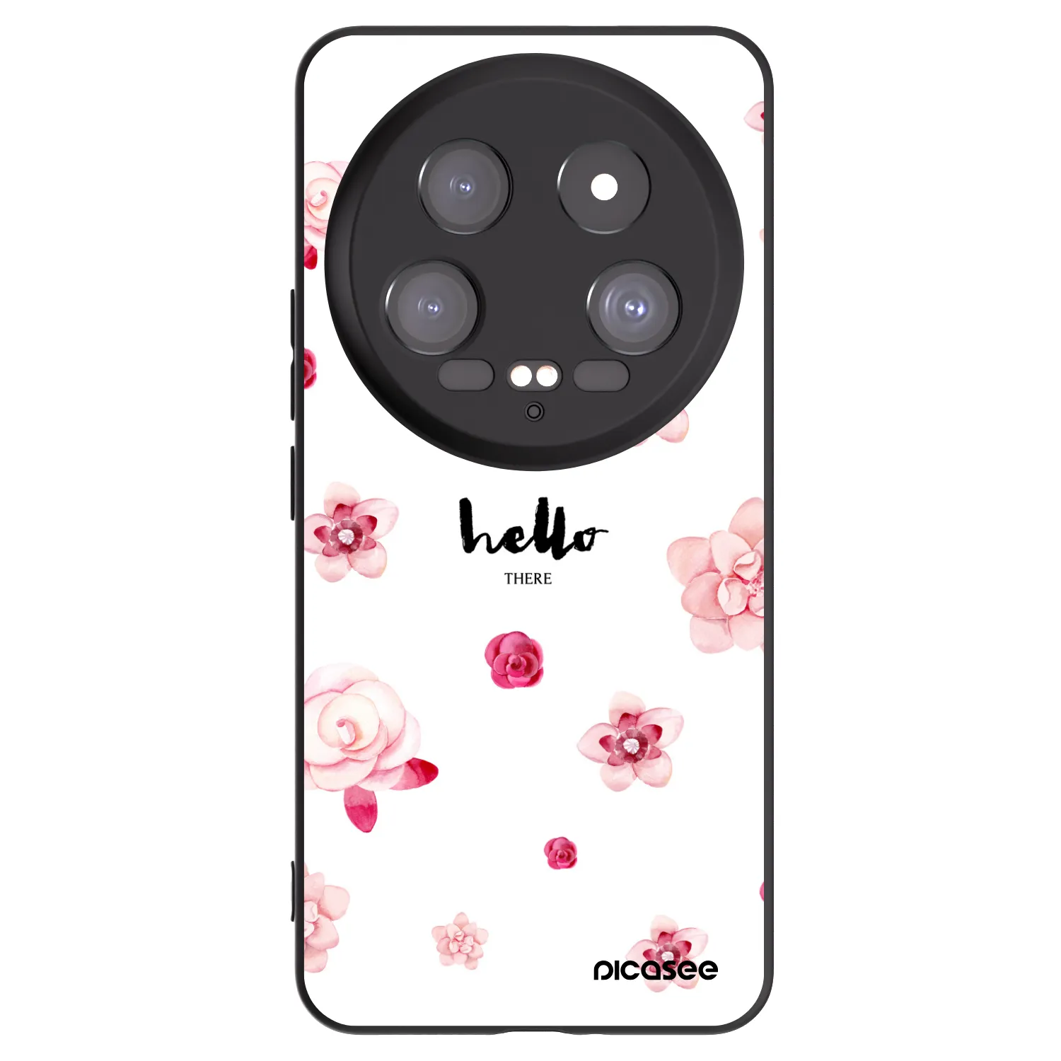 Picasee husă neagră din silicon pentru Xiaomi 14 Ultra - Hello there